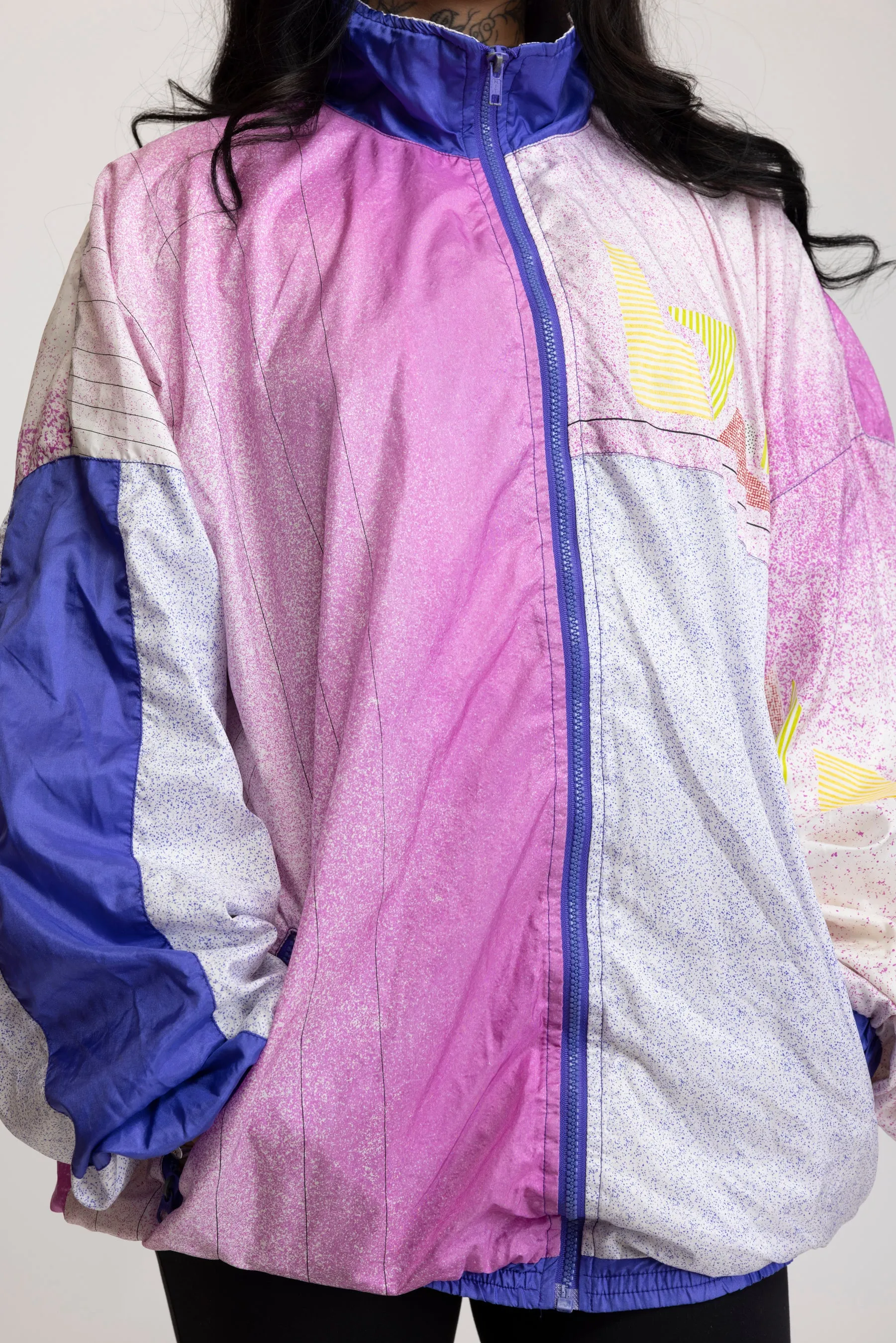 80's Colourblock Track Jacket XXL