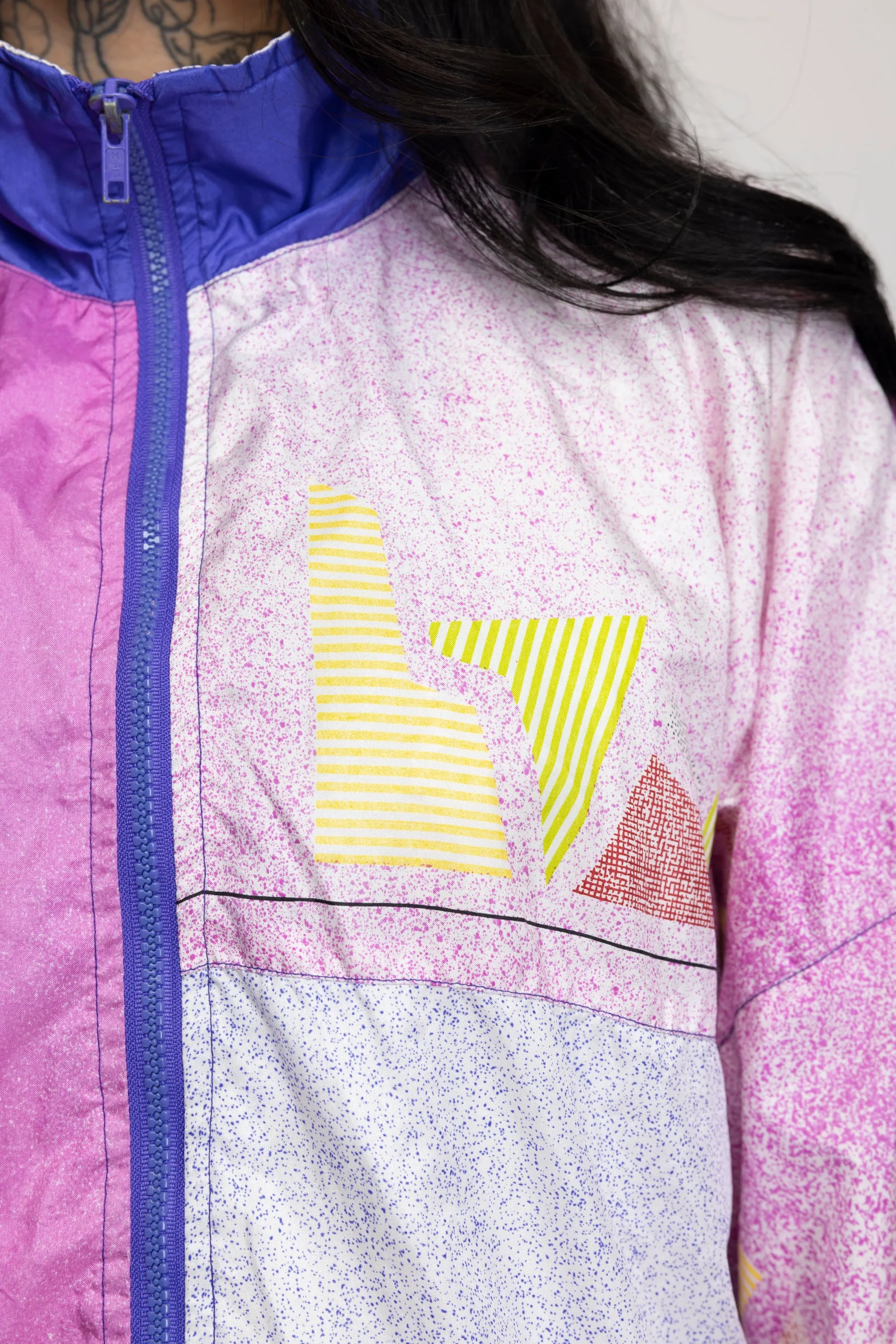 80's Colourblock Track Jacket XXL