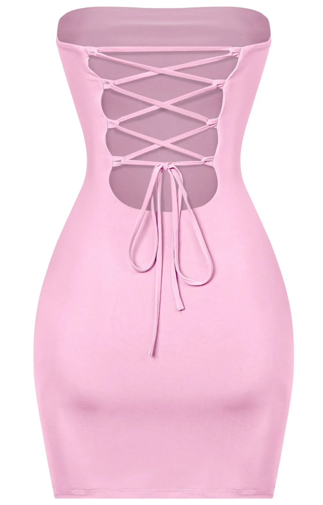 Abba Mini Tube Dress (Light Pink)