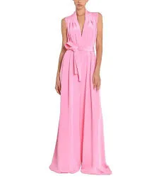 Adam Lippes Nansi Silk Crepe Jumpsuit