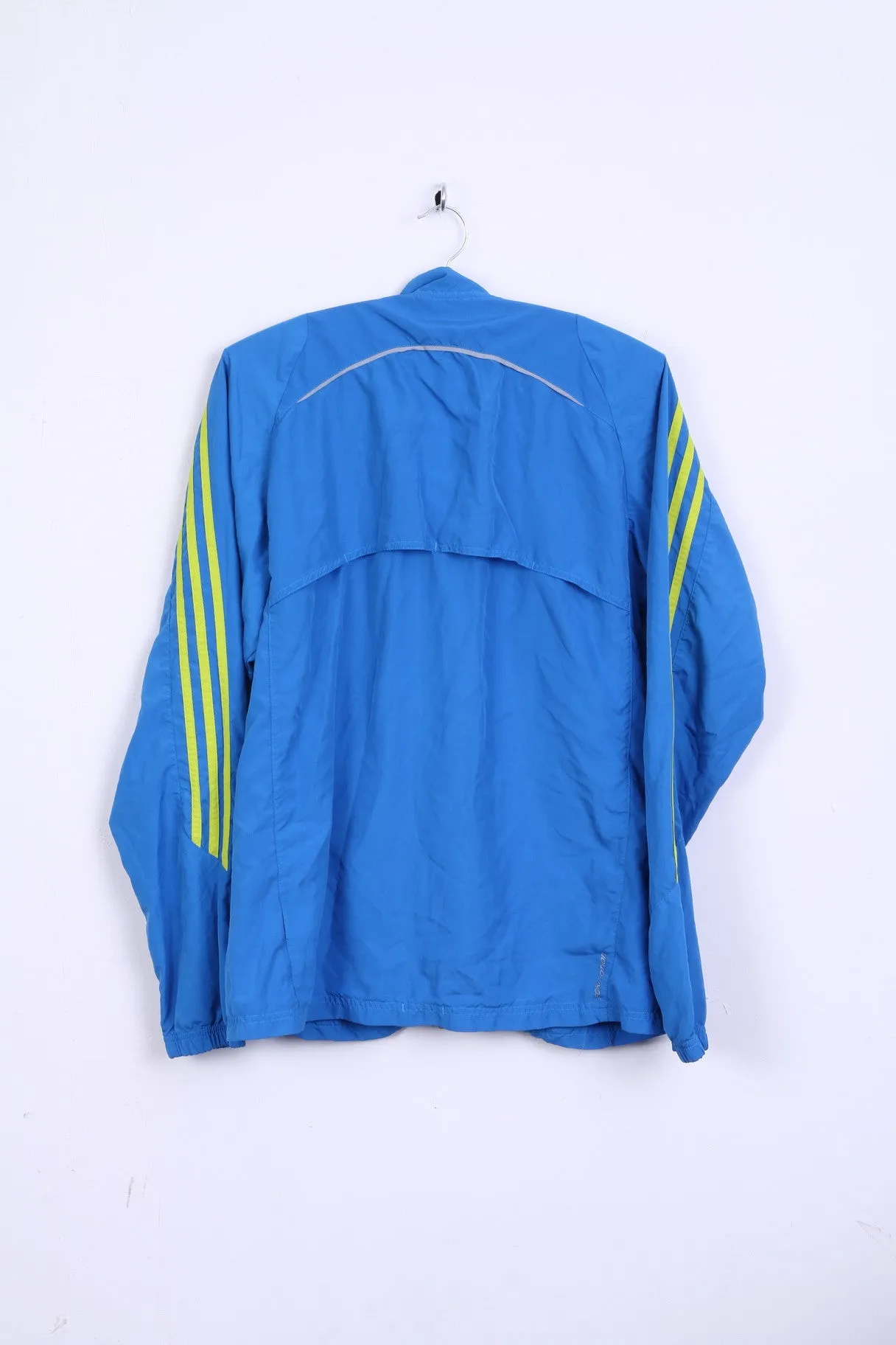 Adidas Mens M Track Top Jacket Light Blue Sport Traning