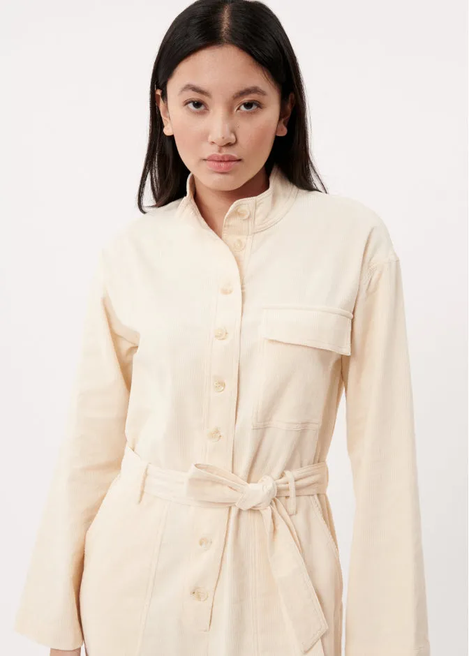 Ady Corduroy Jumpsuit (Cream)