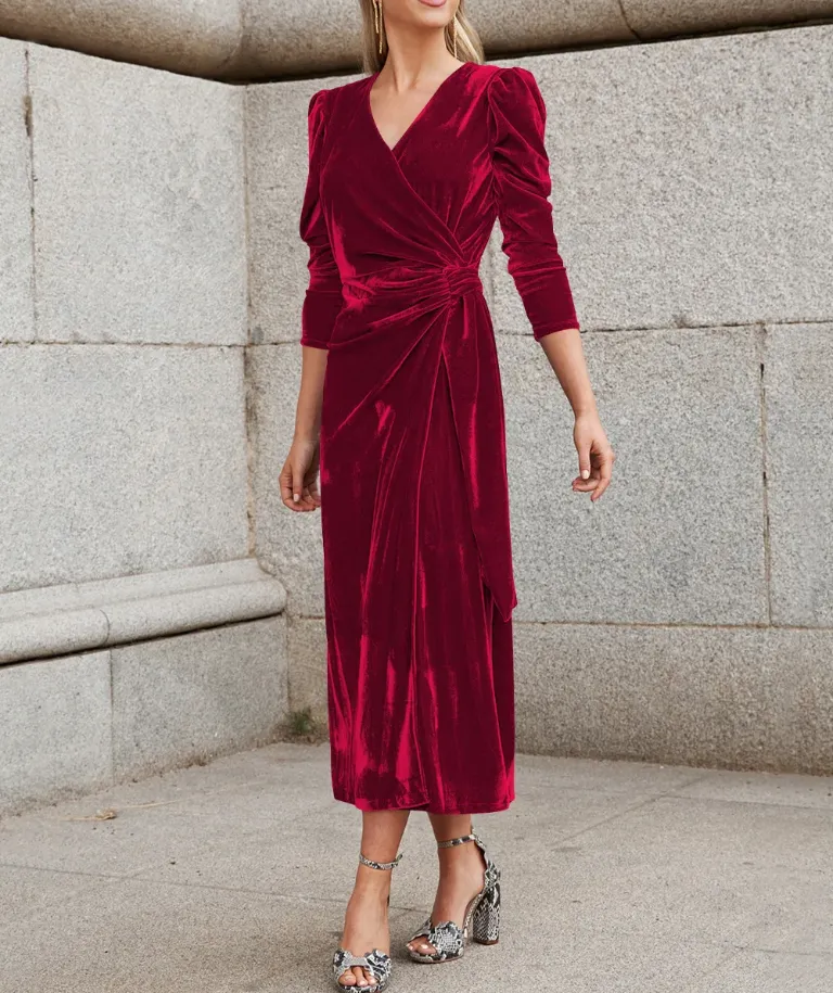 Ambrosia Velvet Party Dress