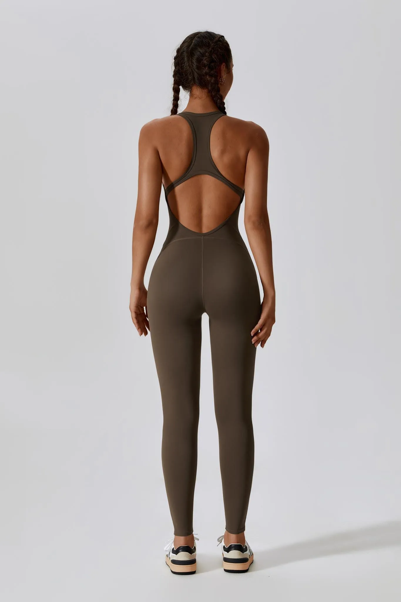 Amelia Jumpsuit - Mocha