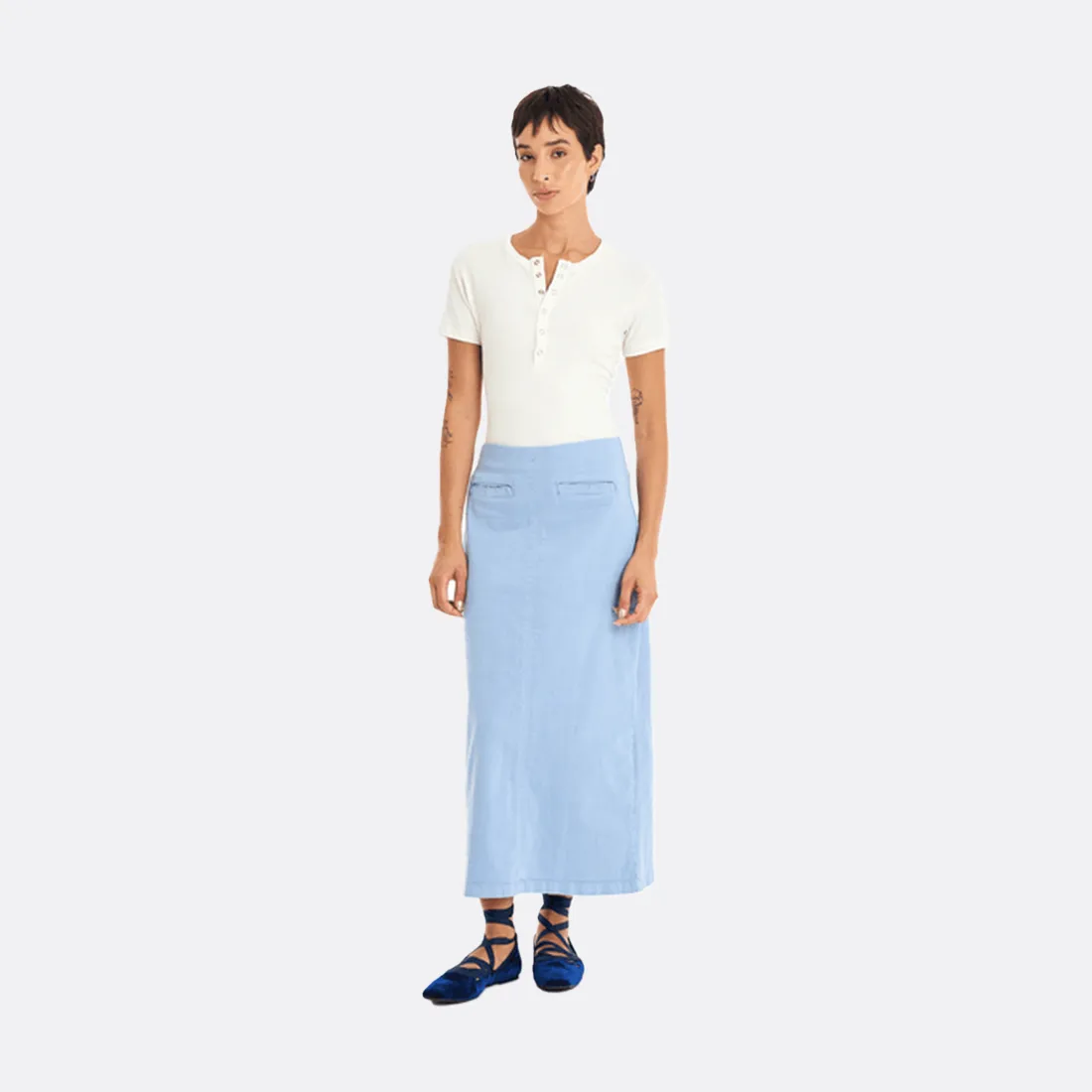 Anastasia Twill Skirt