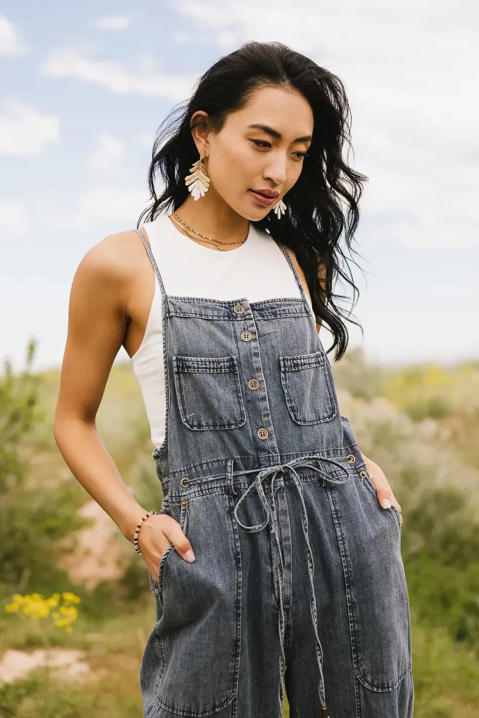 Annabella Overalls in Denim