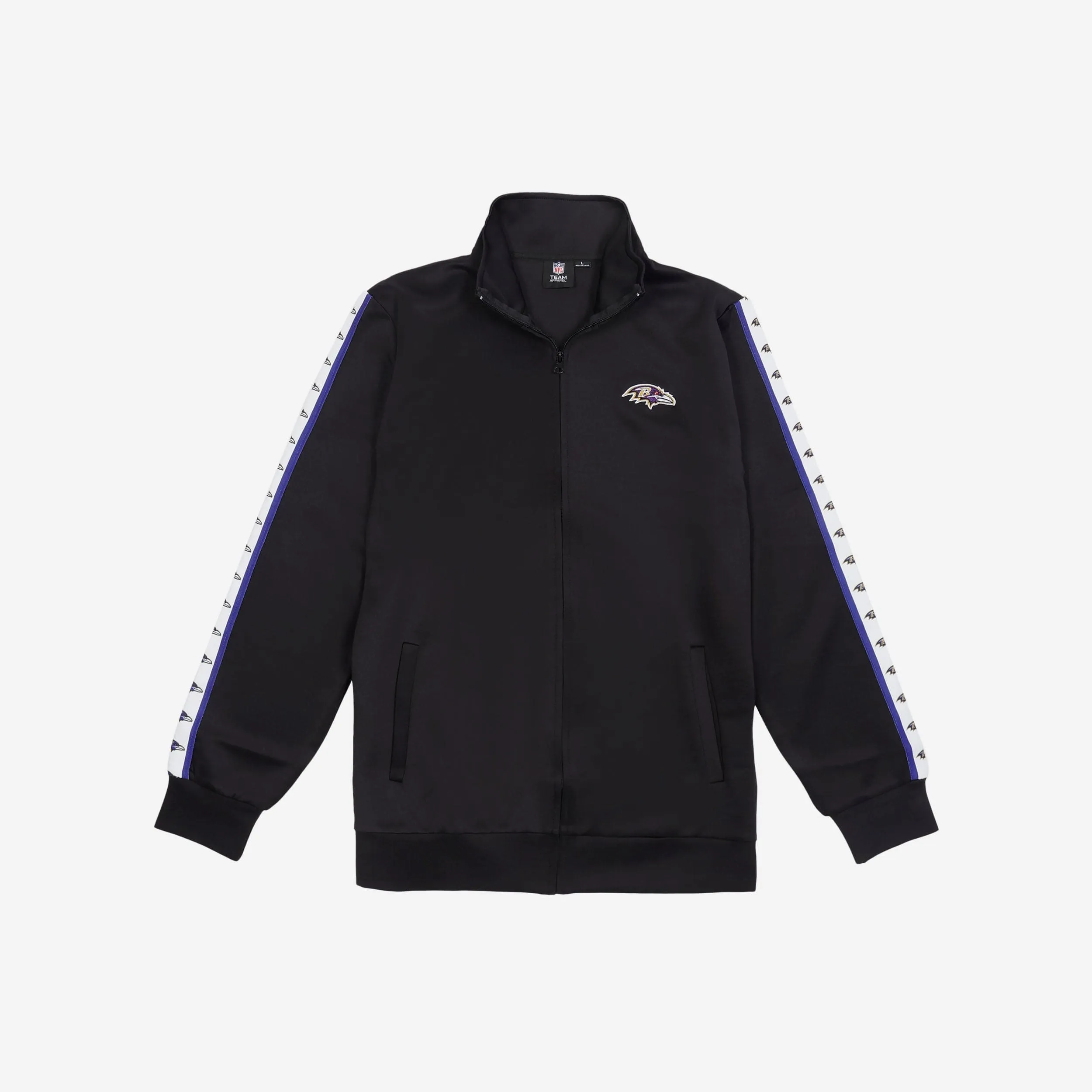 Baltimore Ravens Stripe Logo Track Jacket