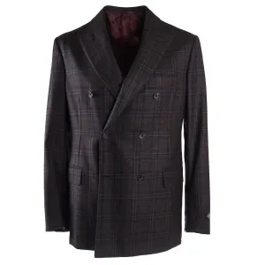 Belvest Windowpane Check Wool Sport Coat