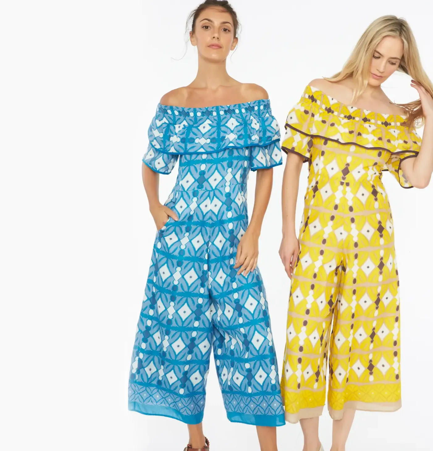 Biji Jumpsuit- Suzani Print