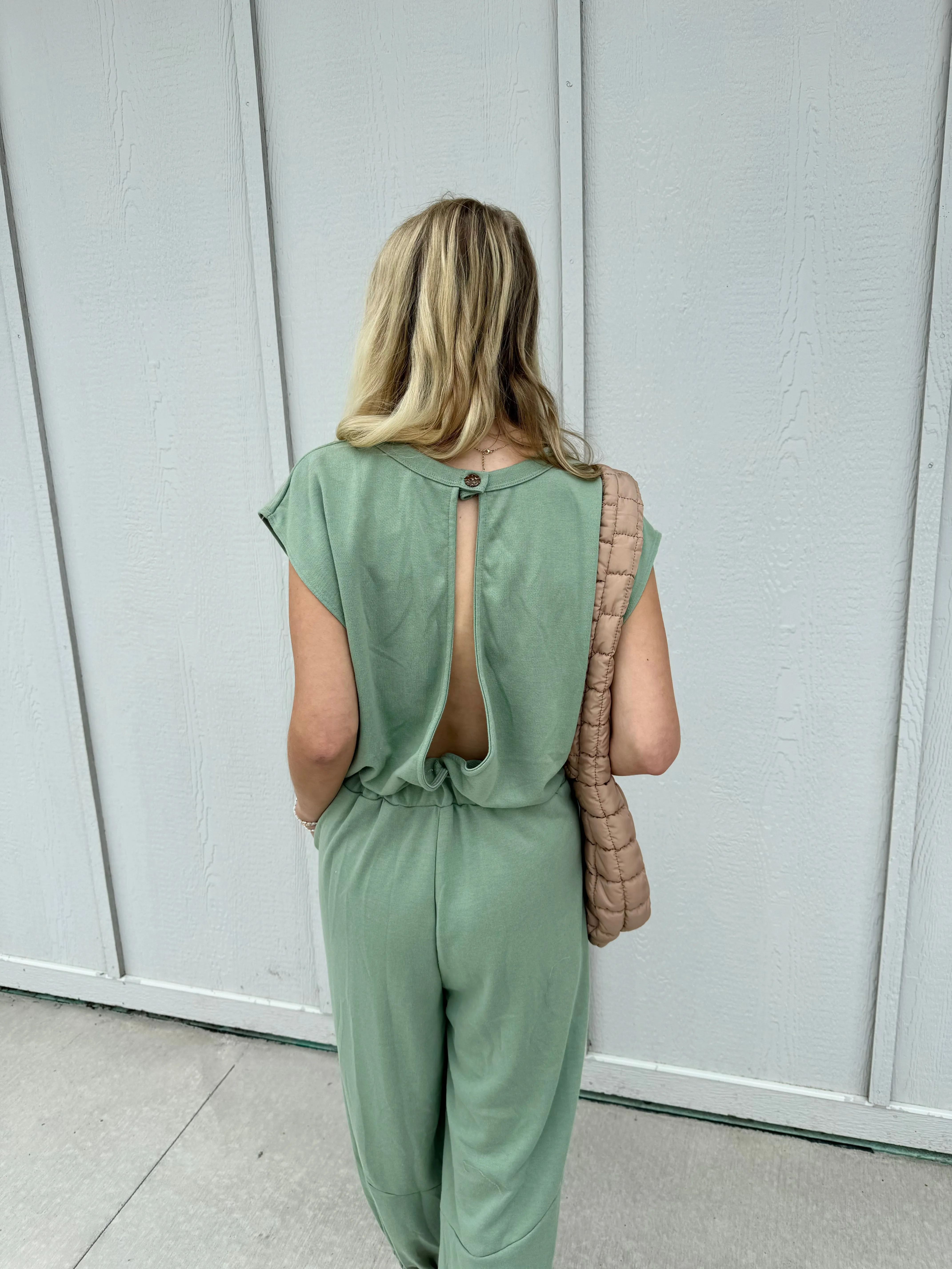 BILLINGS SAGE JUMPSUIT BY IVY & CO