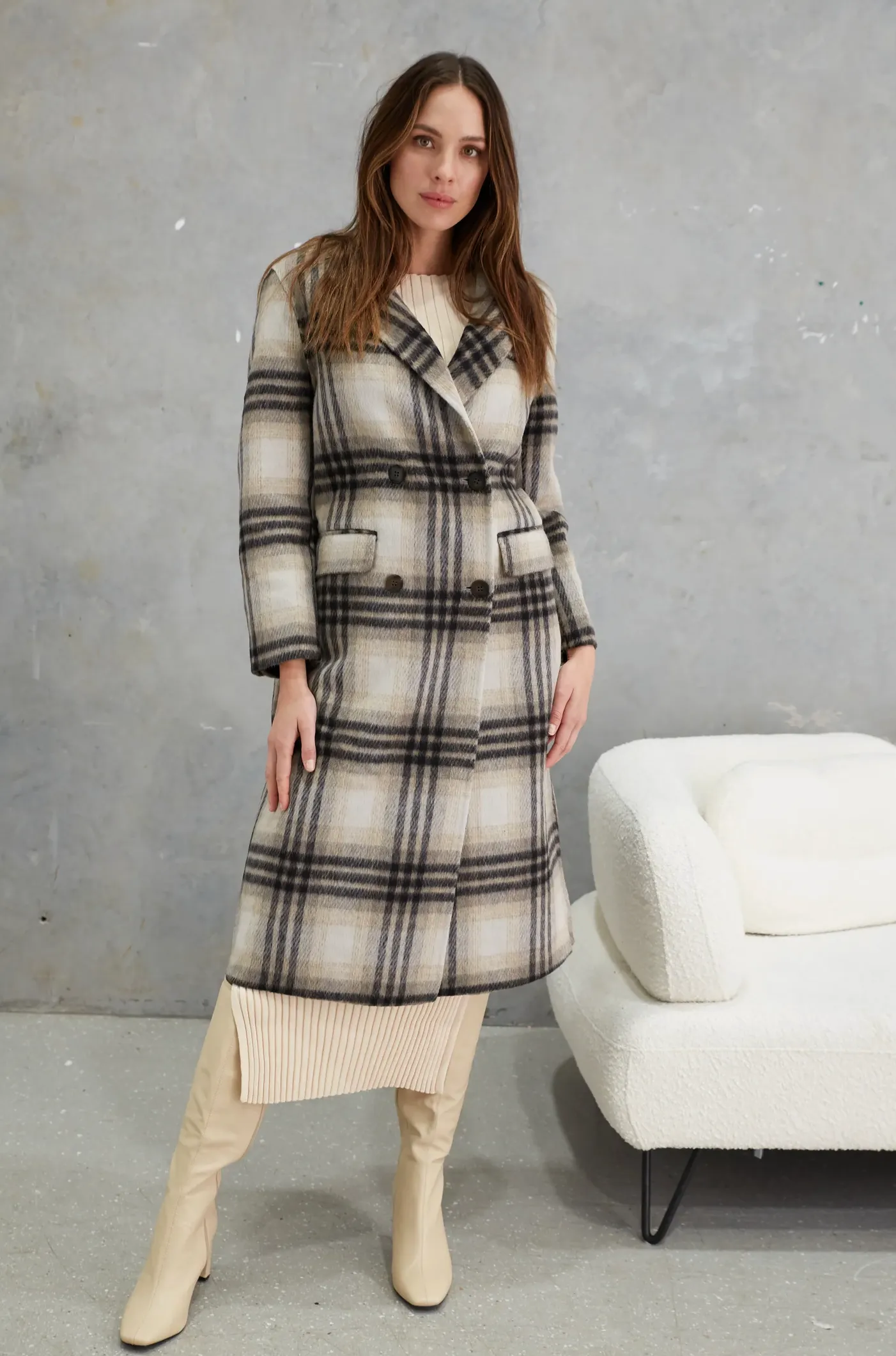 Birds Of A Feather Marcella Wool Coat