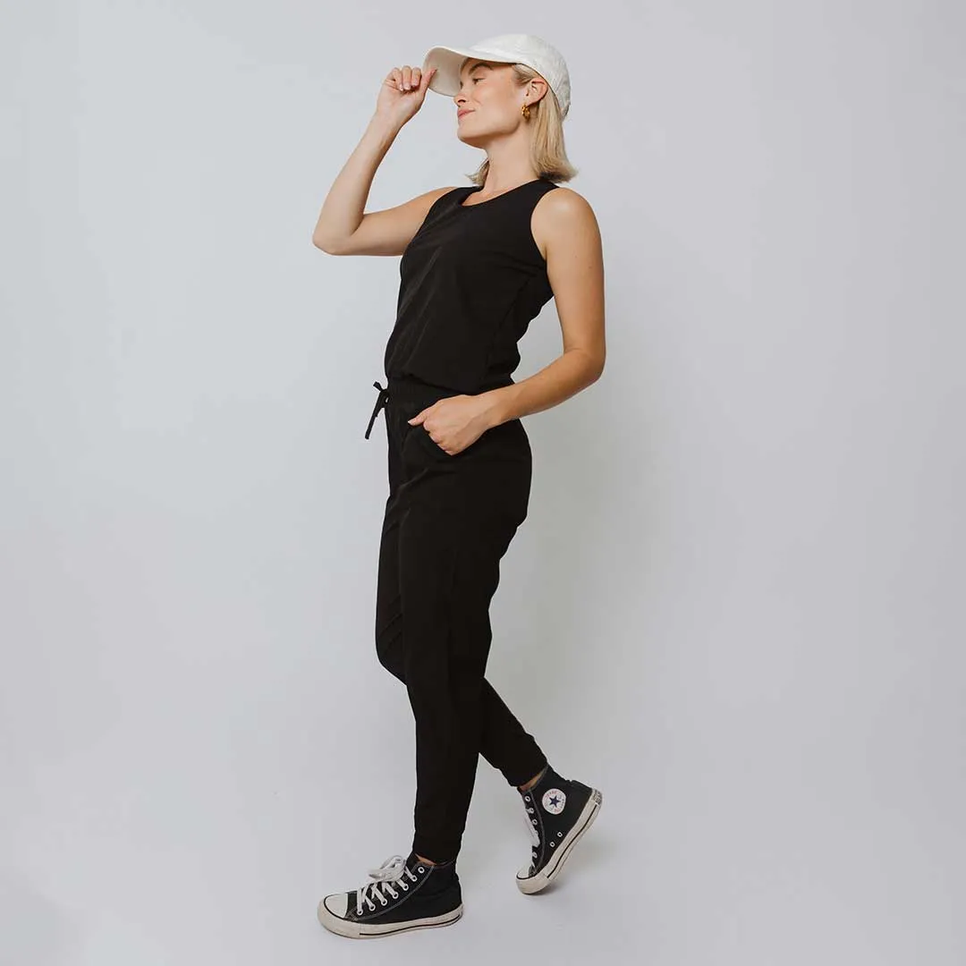 Black Tank Jumpsuit