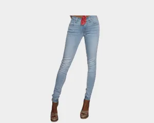 Blue stretch skinny jeans - The East Hampton