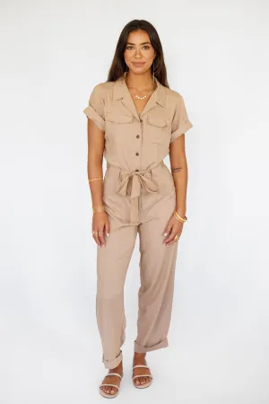 Bonsai Jumpsuit / Latte