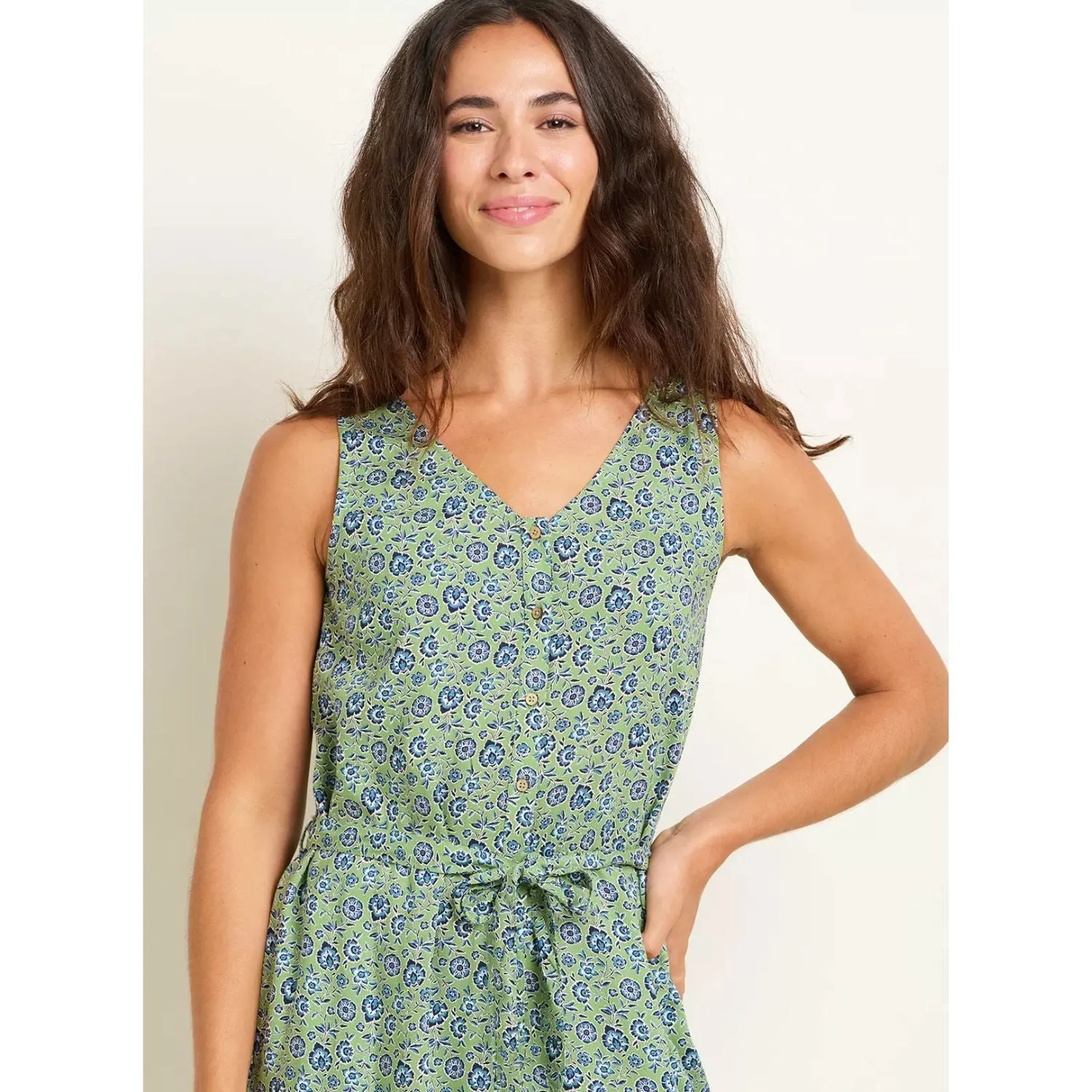 Brakeburn 14 Green Elsie Jumpsuit