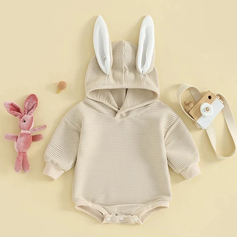 BunnyHop Romper with 3D Ears