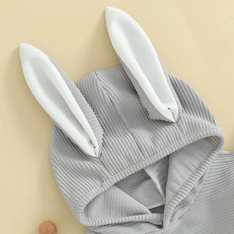 BunnyHop Romper with 3D Ears