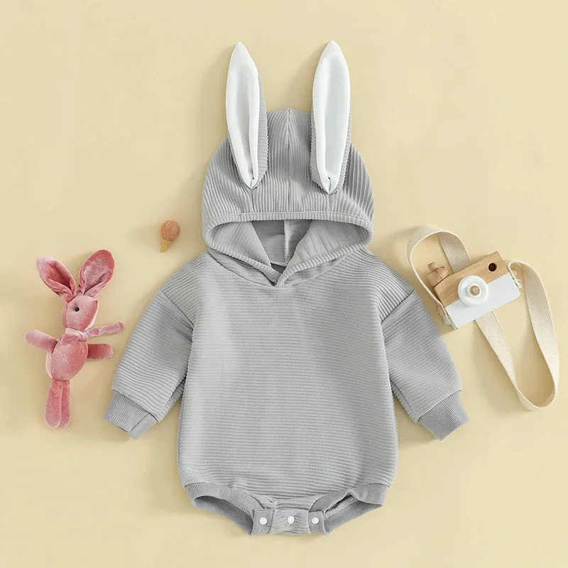 BunnyHop Romper with 3D Ears