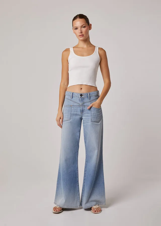 Cary high rise wide leg jeans