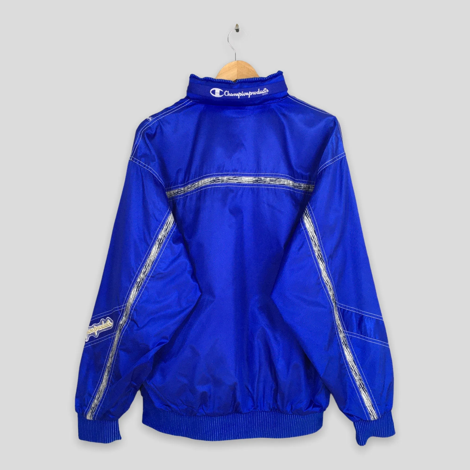 Champion Light Jacket Blue Windbreaker XLarge