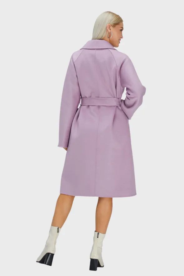 Coat with Belt (Classic Knit Ribbed)