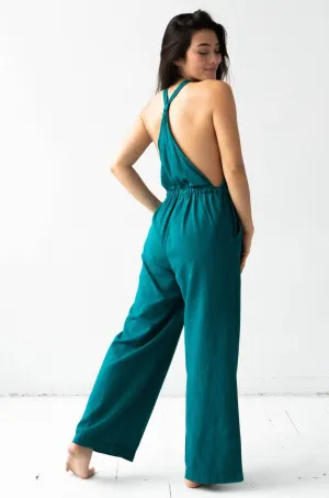 Cross Front Jumpsuit