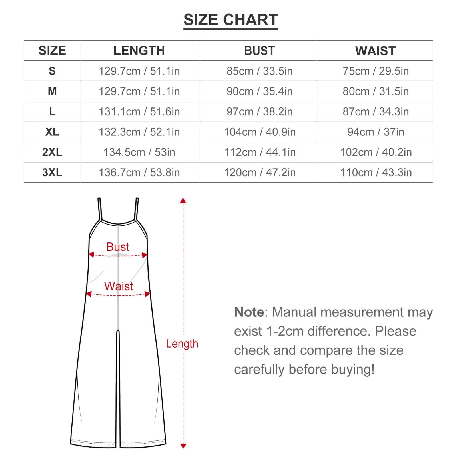 Custom Face Colorful Curve Women's Summer Casual Spaghetti Strap V Neck Oversized Wide Leg Jumpsuit Pockets Beach Travel Outfits