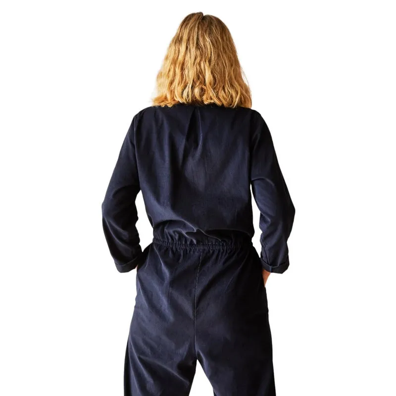 Daisy Cord Jumpsuit Navy