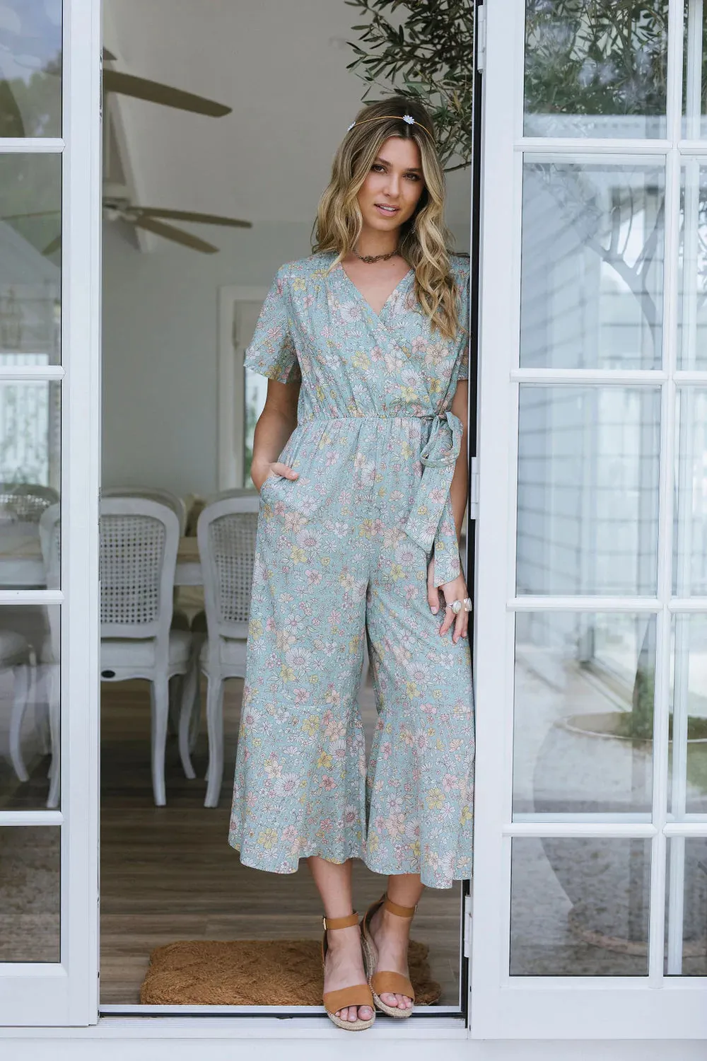 Daisy Jumpsuit - Lush Meadows - LAST ONE