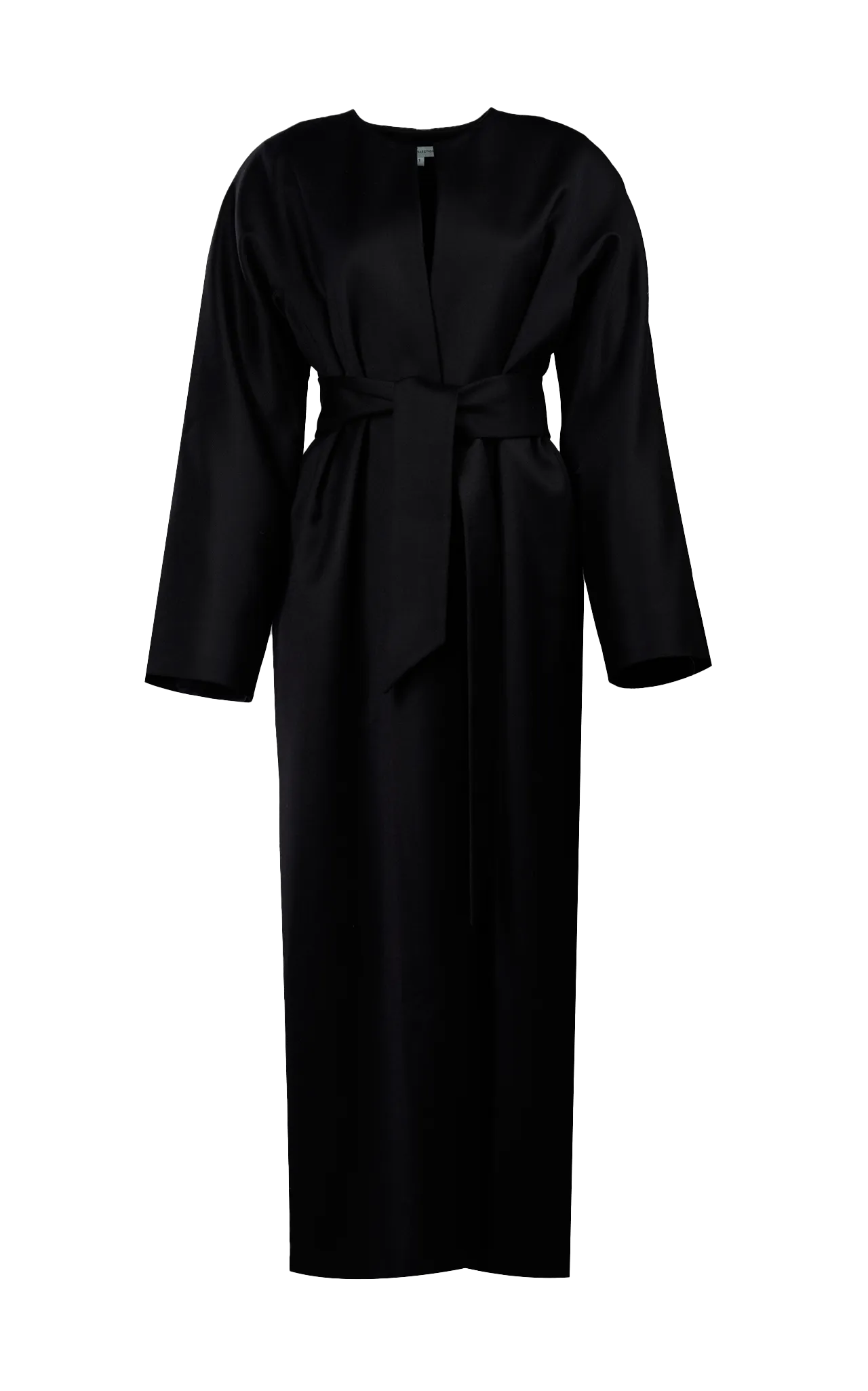 Dana coat | Black - Virgin wool