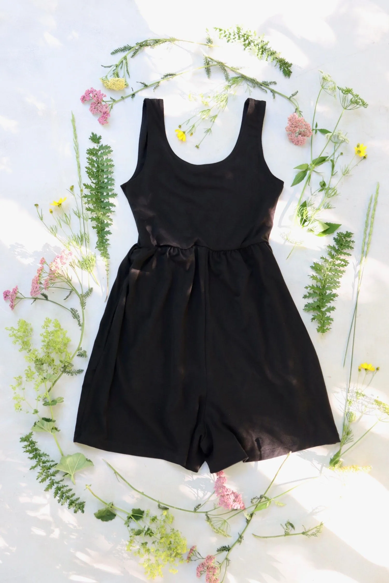 Dark Daisy Jumpsuit