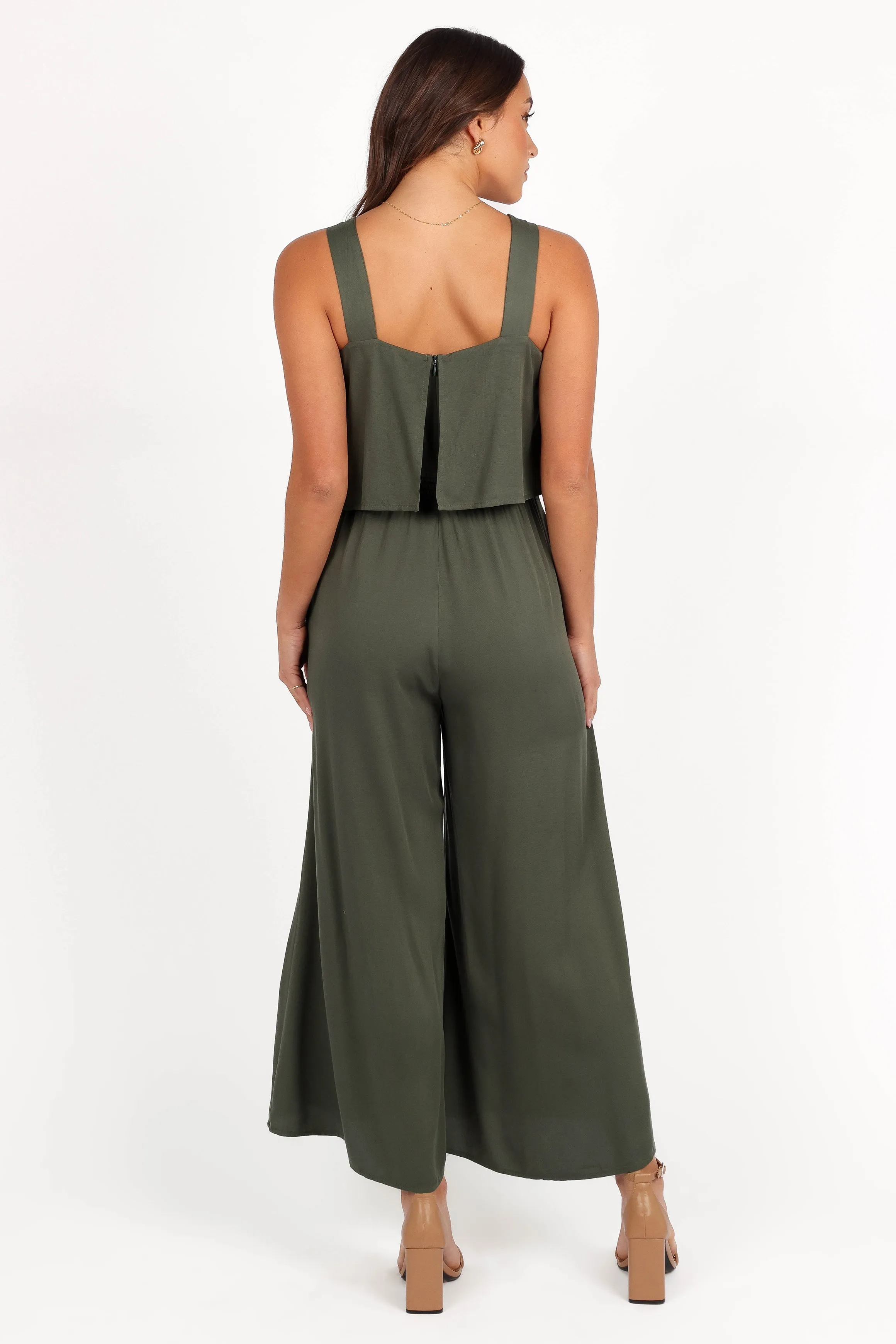 Delia Jumpsuit - Khaki