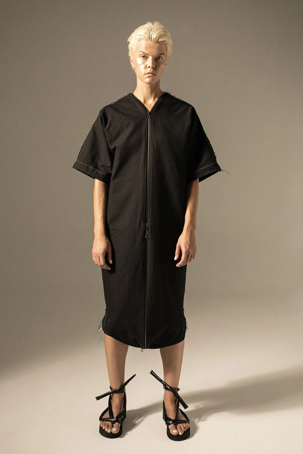 DOUBLE-FACED 13-Way Transforming Piece: Jumpsuit / Coat / Dress / Jacket / Hat / Bag