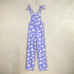 Dreamy Clouds Jumpsuit Overalls (Periwinkle)