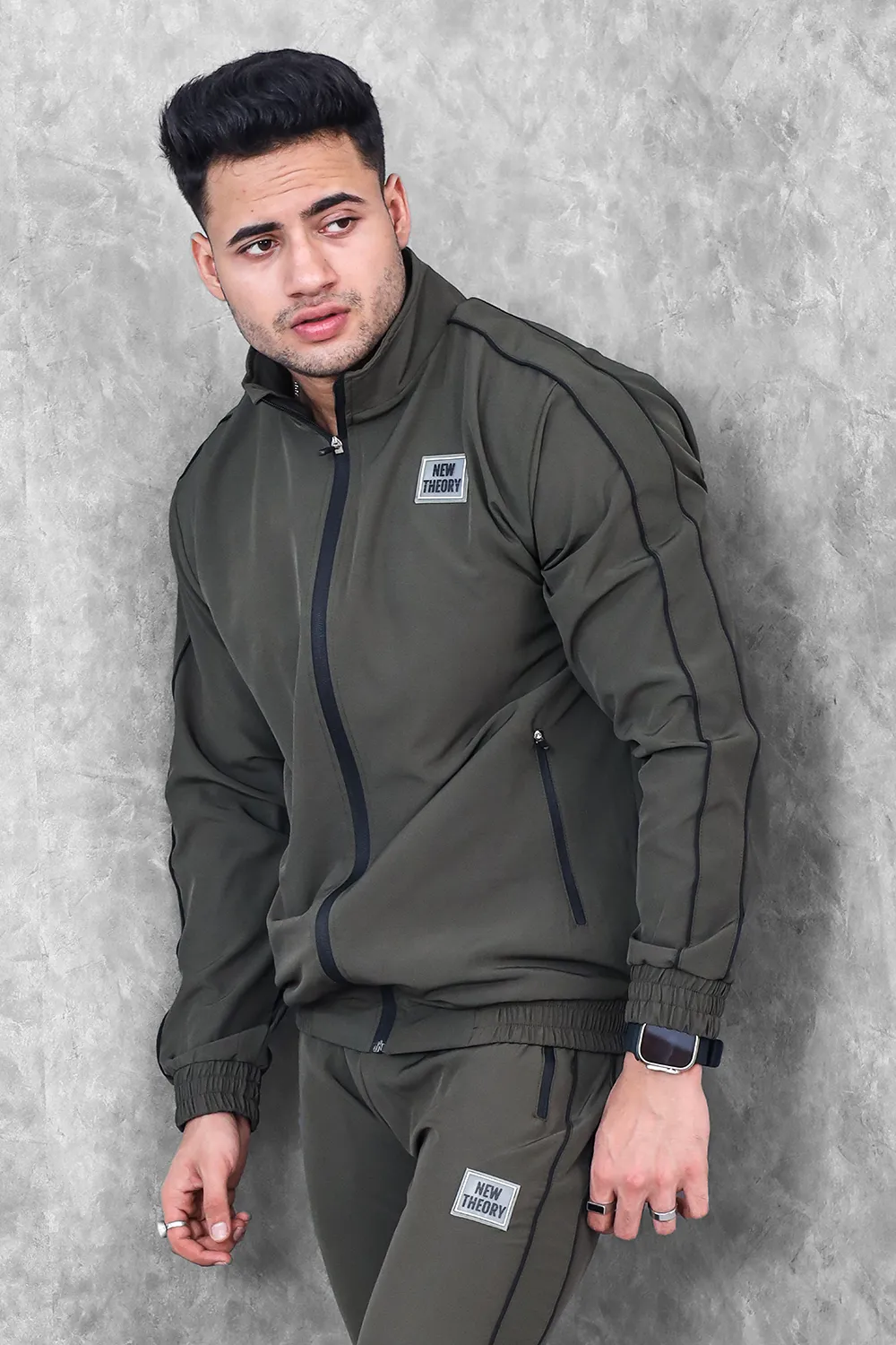 Essential Performance Track top- Olive