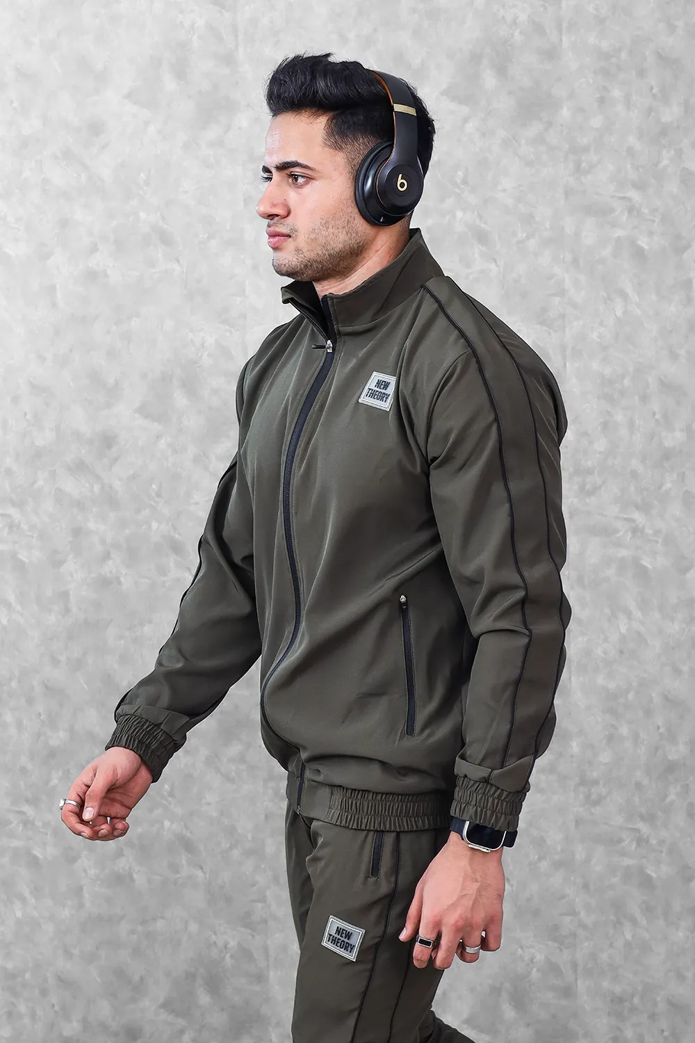 Essential Performance Track top- Olive