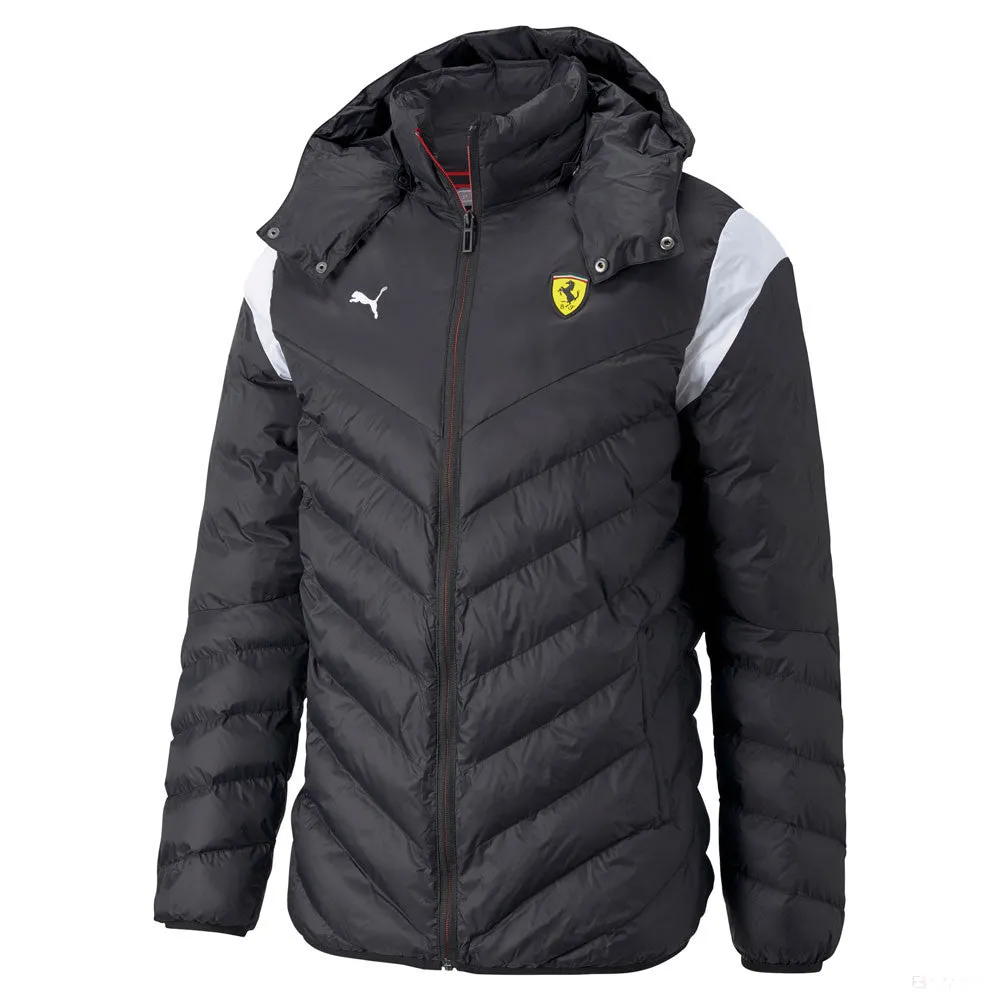 Ferrari Jacket, Puma Race T7 EcoLite Down, Black, 2021