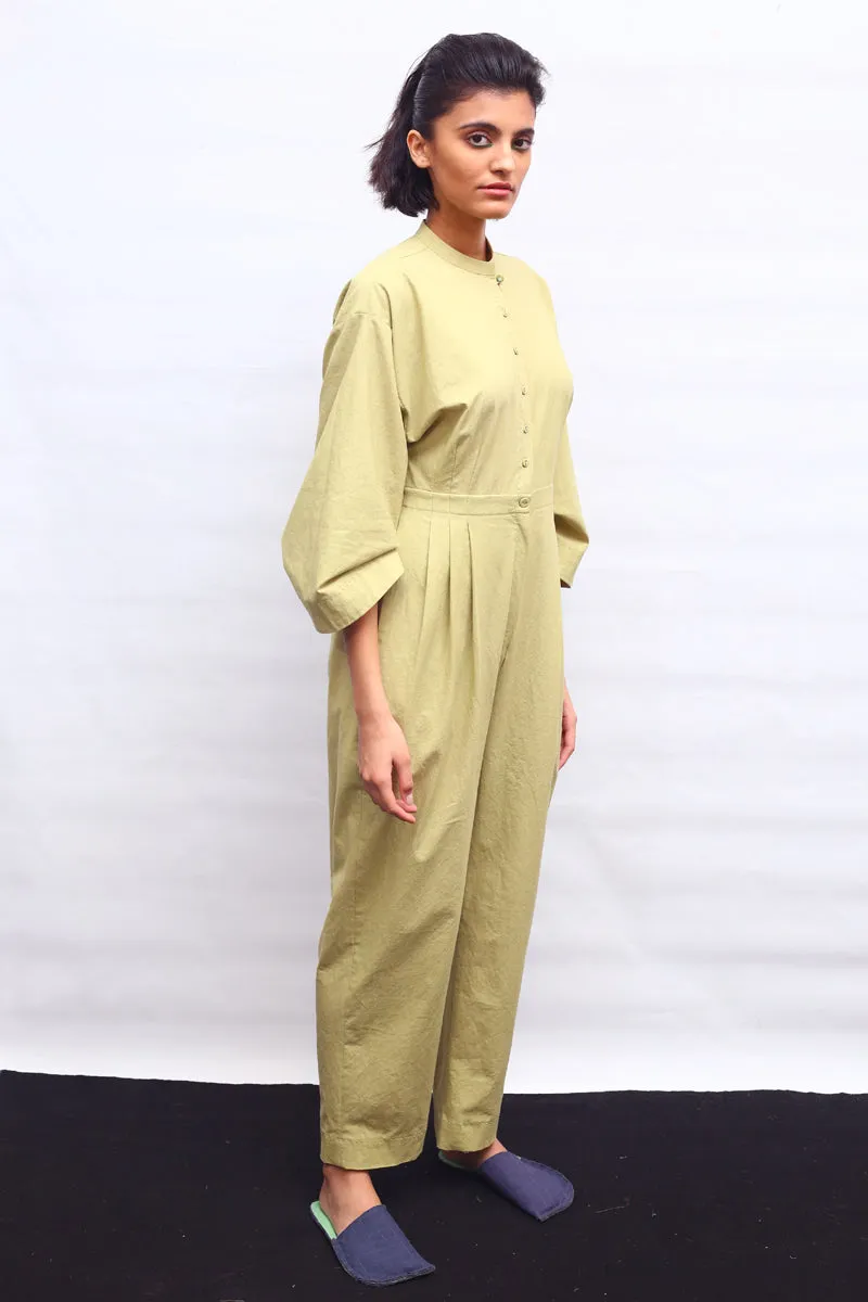 Flared Sleeve Jumpsuit