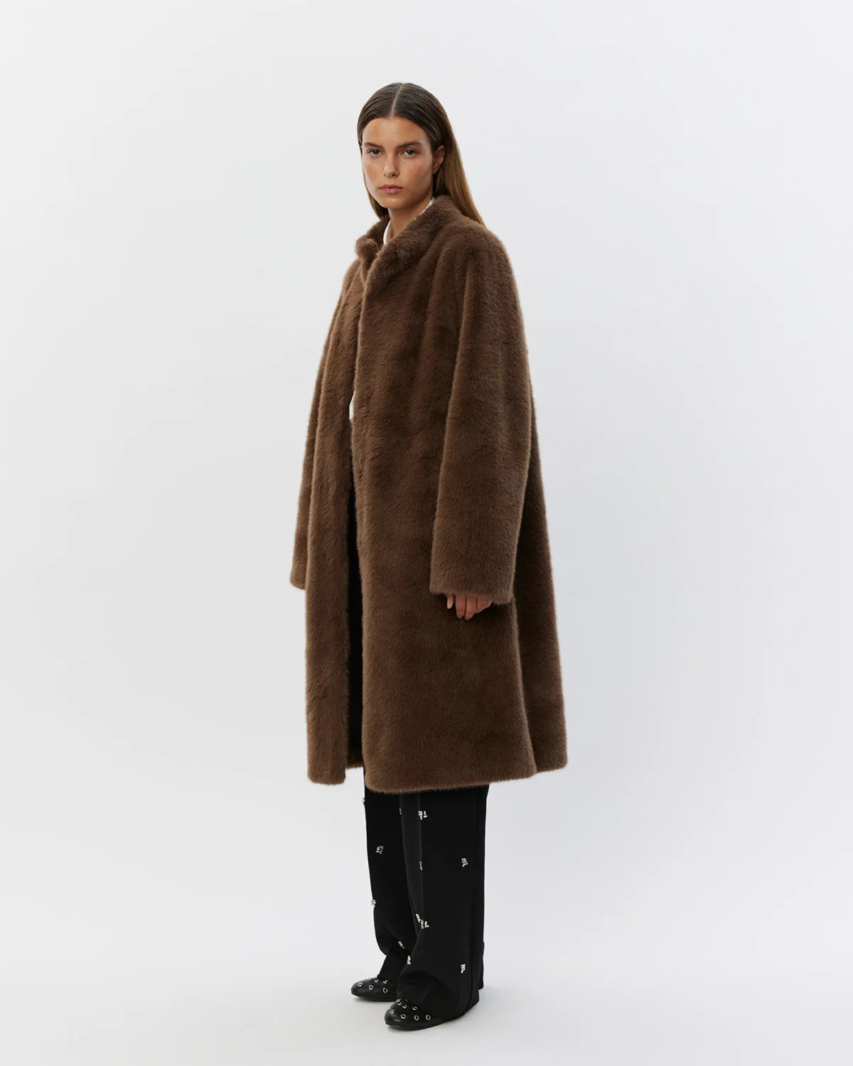 FLORENTIASW COAT - Brown