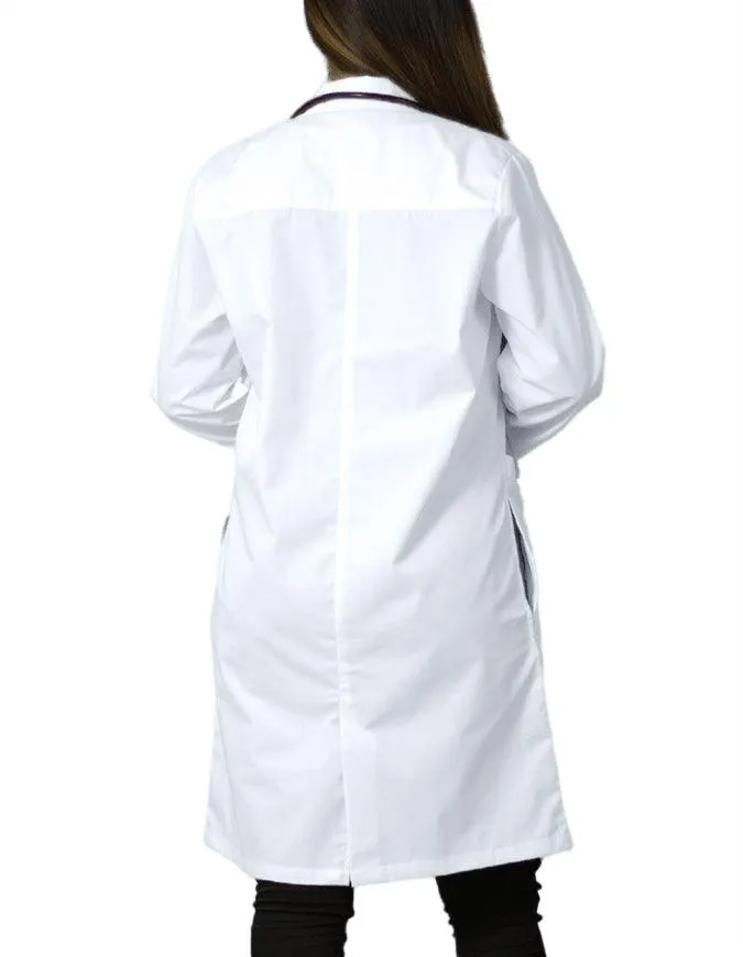 Free Embroidery Heedfit Unisex Premium White Lab Coat