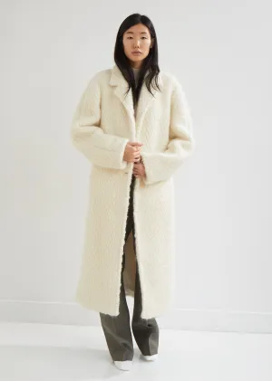 Frejus Wool Bouclé Coat