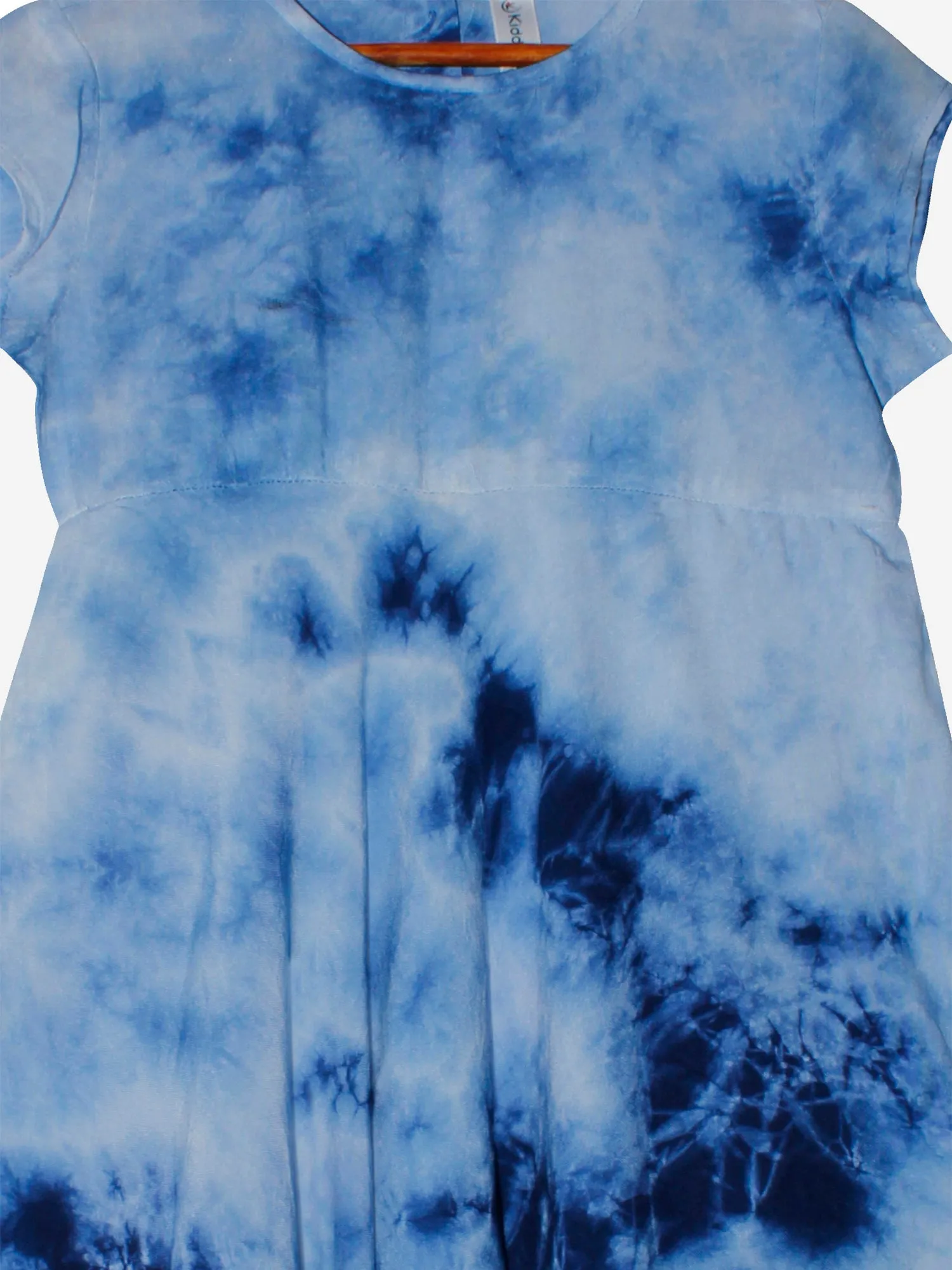 Girls Tie & Dye Ankle Length Dress