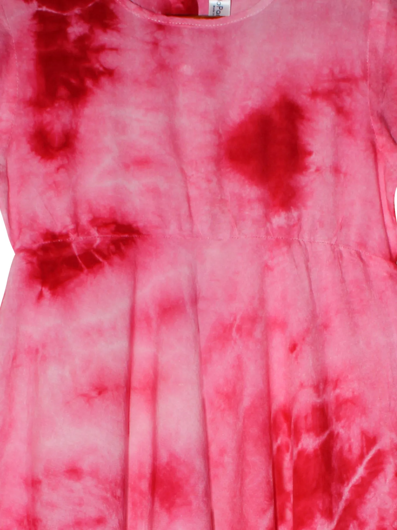 Girls Tie & Dye Ankle Length Dress