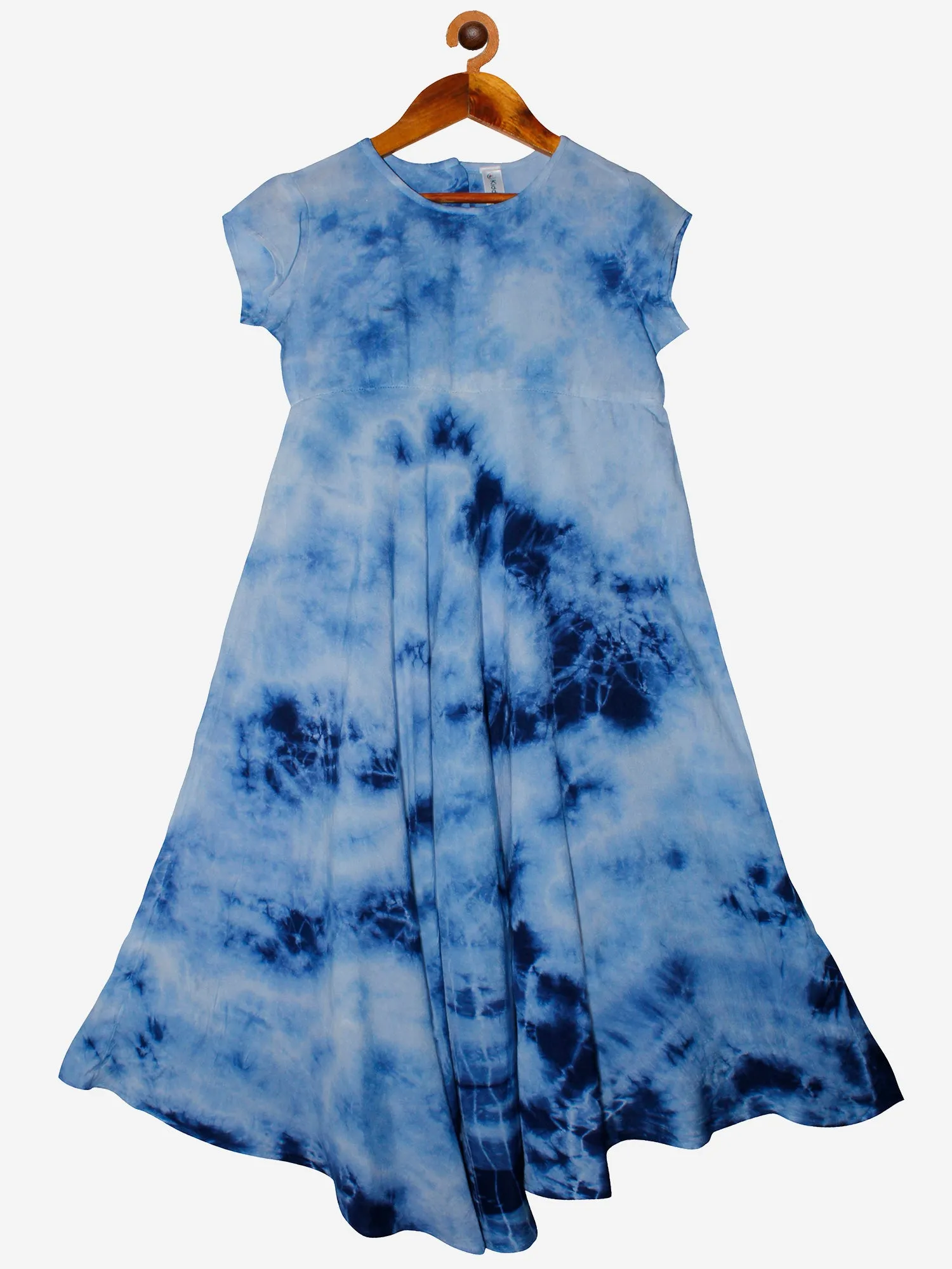 Girls Tie & Dye Ankle Length Dress