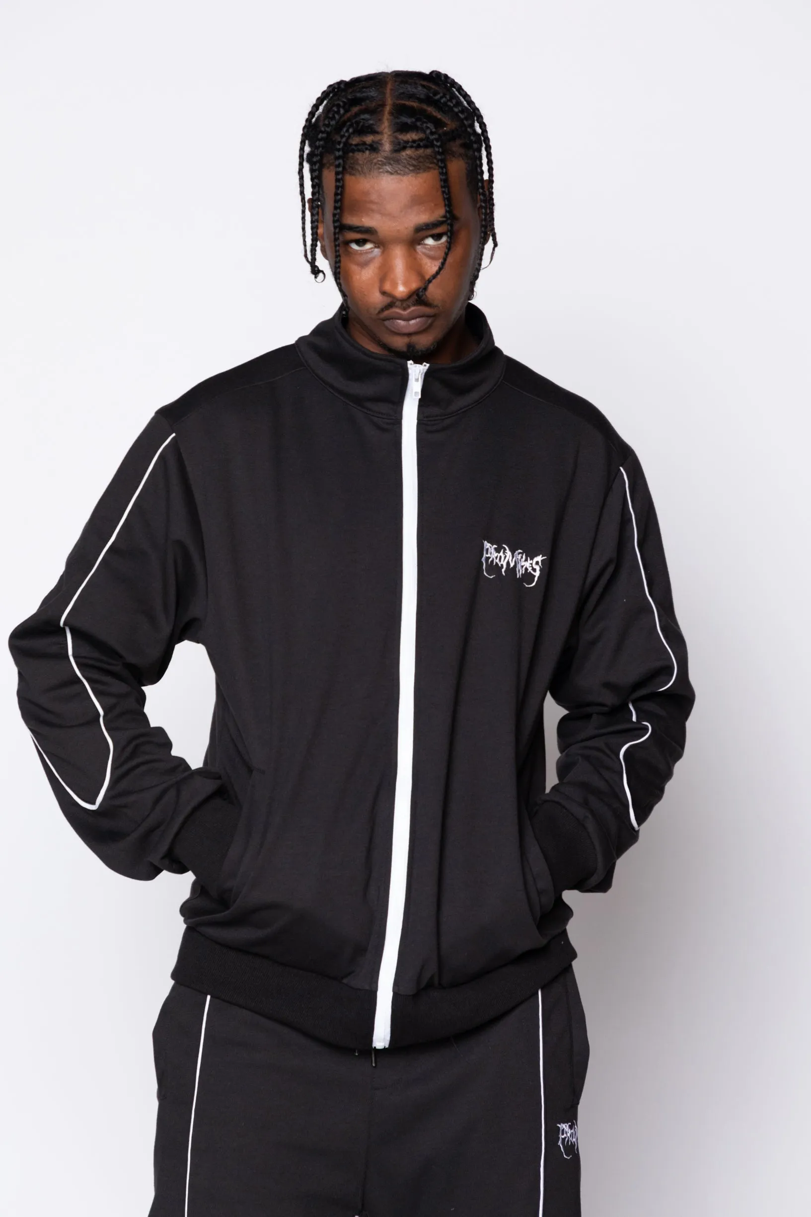 Graveyard Track Jacket Black