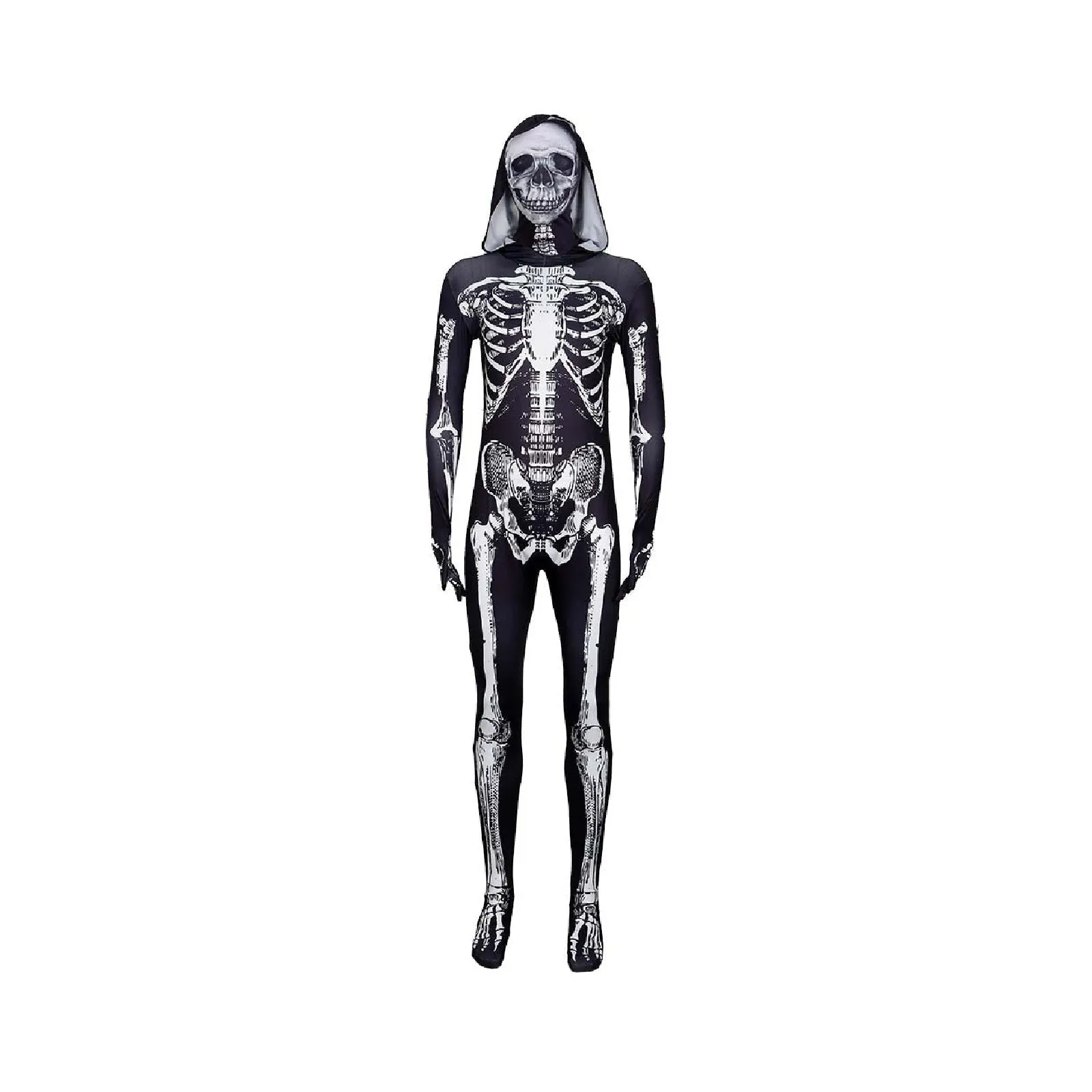 Halloween Cosplay Skeleton Skeleton Jumpsuit