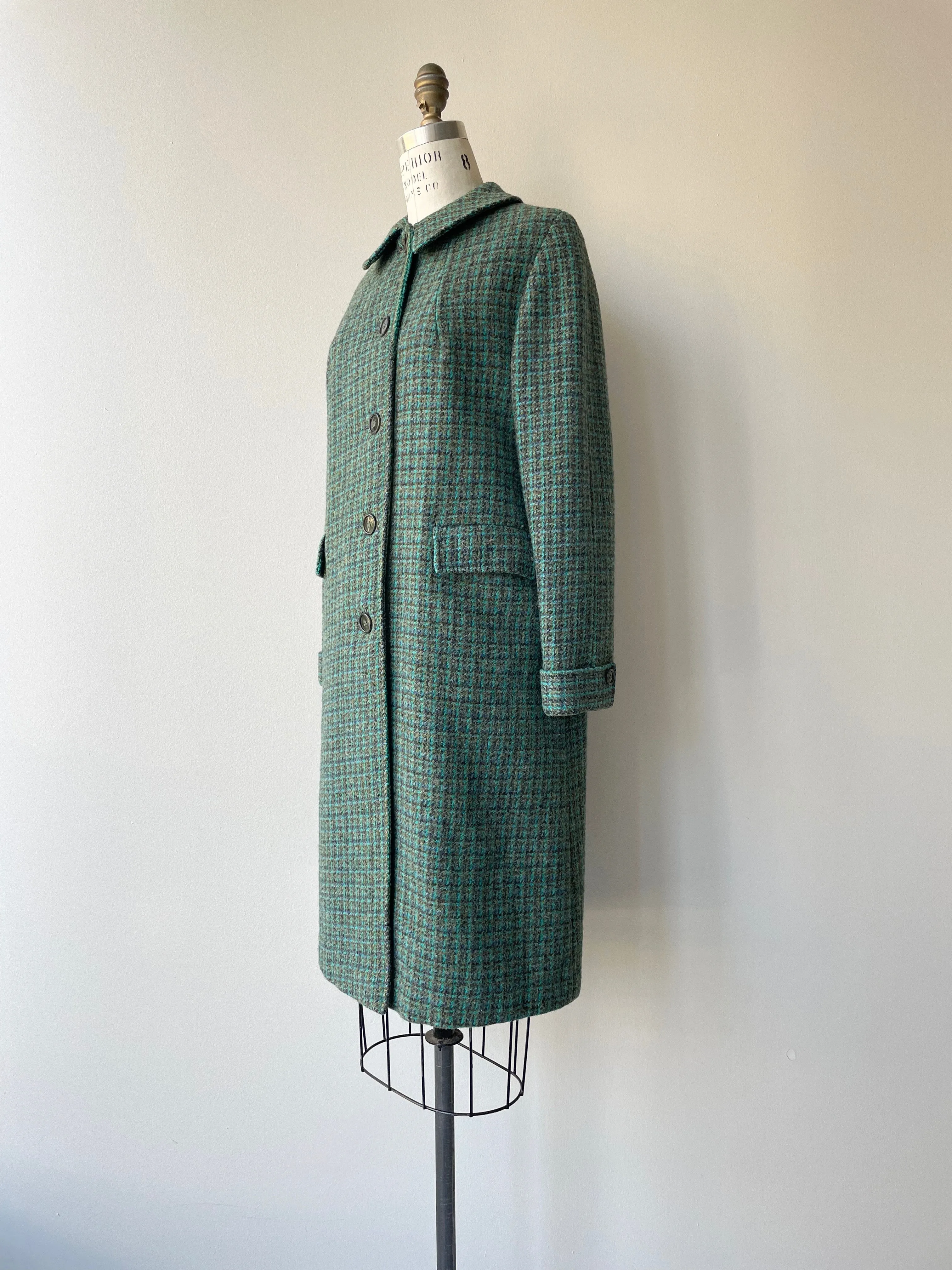 Harris Tweed 1950s Coat