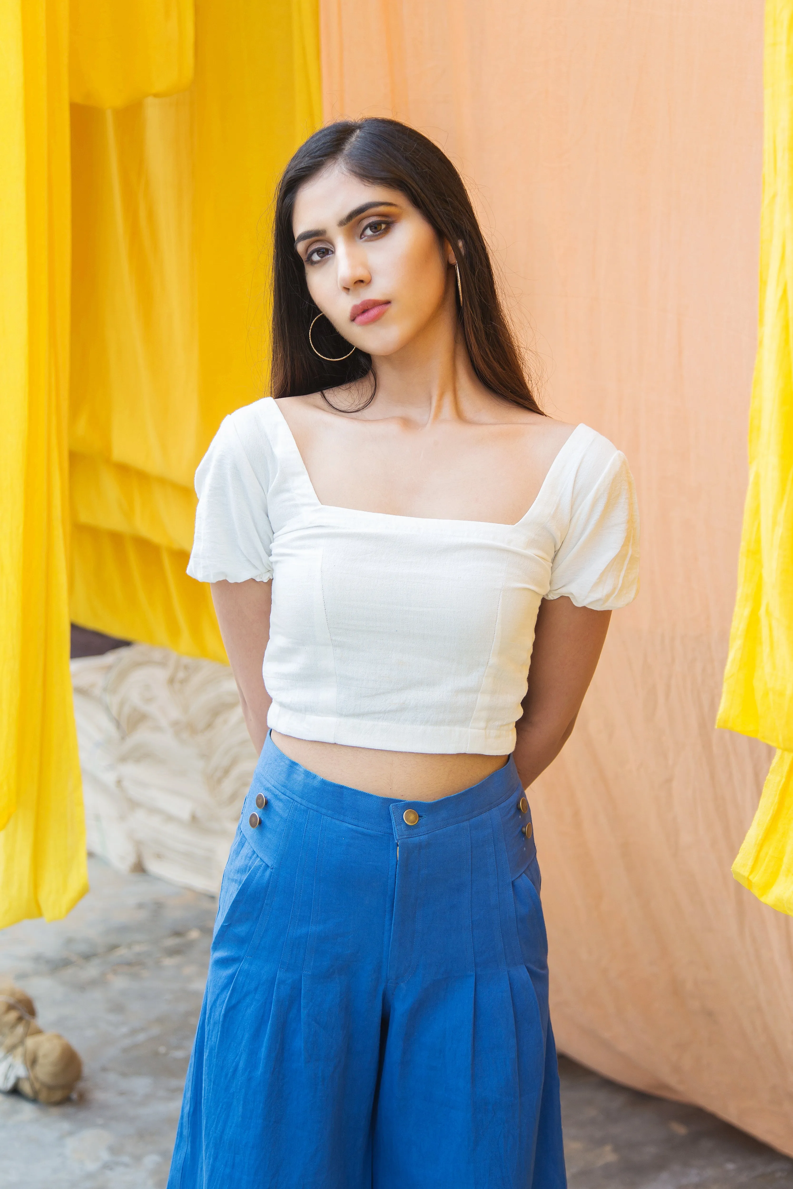 Ivory Crop Top