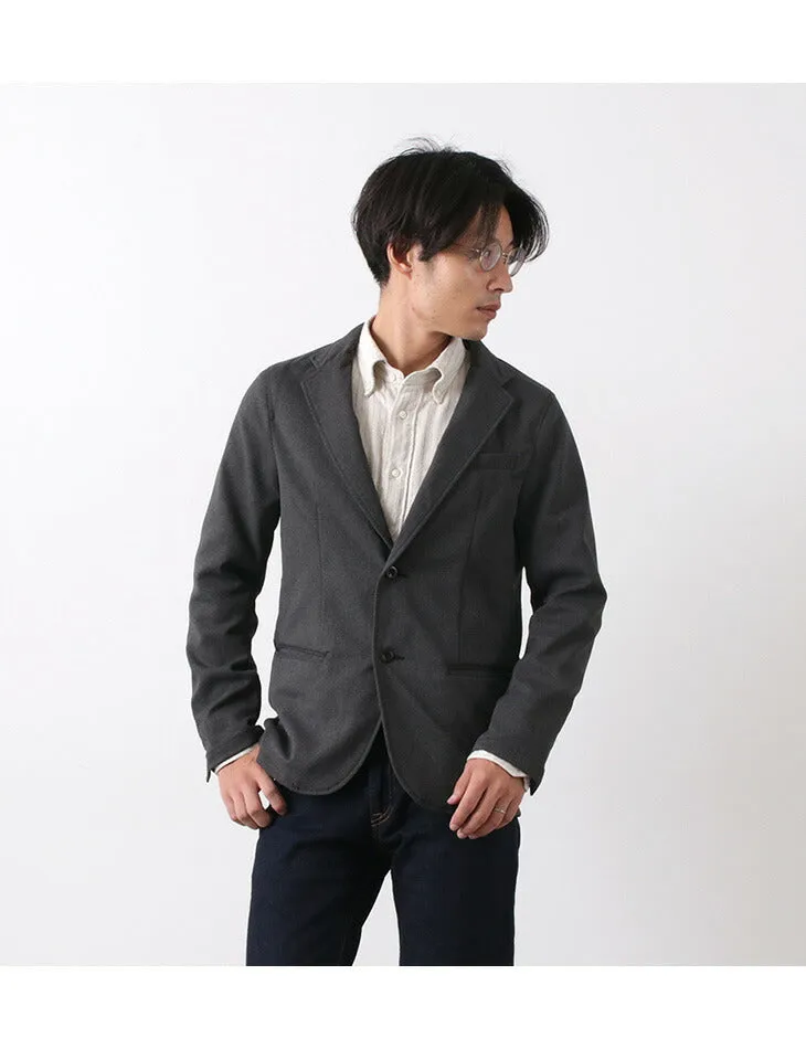 JAPAN BLUE JEANS / Full flannel serge tailored jacket