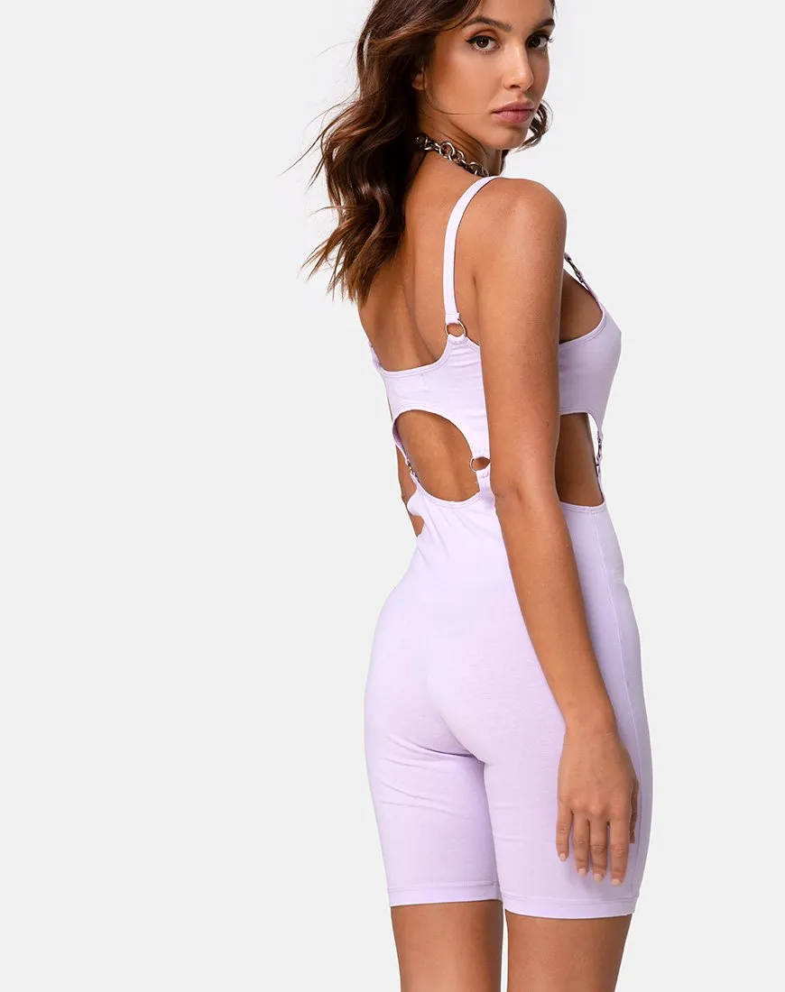 Jaso Unitard in Lilac